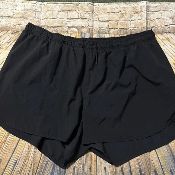 Lot Of 3 Old Navy Go Dry Active Shorts Drawstring Black Camo Brief Lined - Picture 2 of 11
